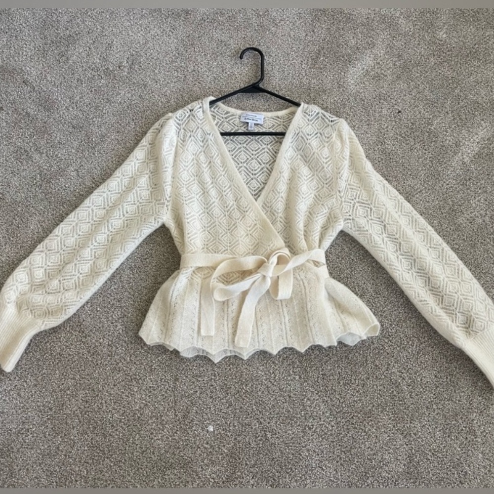 & other stories wrap cardigan